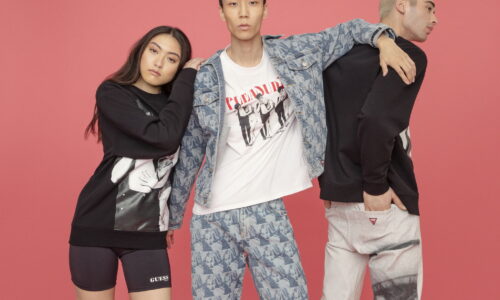 GUESS launches GUESS ORIGINALS x PLEASURES Drew Barrymore collection