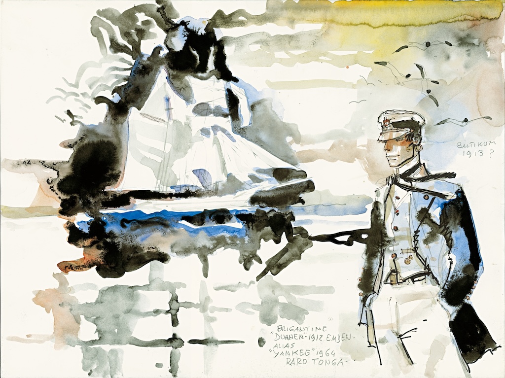 Boarding Corto Maltese at Le Cadran