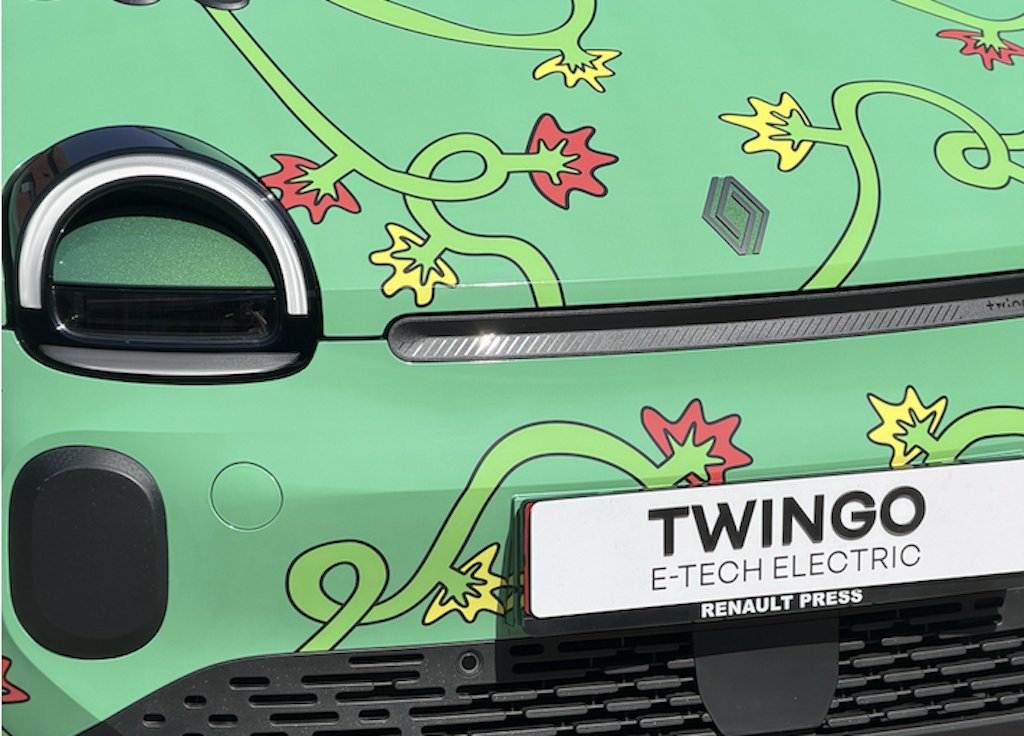 Renault Twingo E-Tech electric Takes Over Antwerp During Design Week