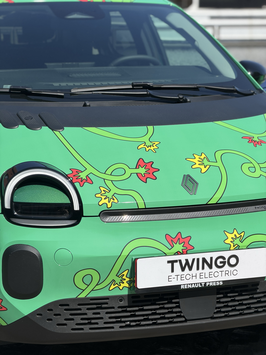 Renault Twingo E-Tech electric Takes Over Antwerp During Design Week