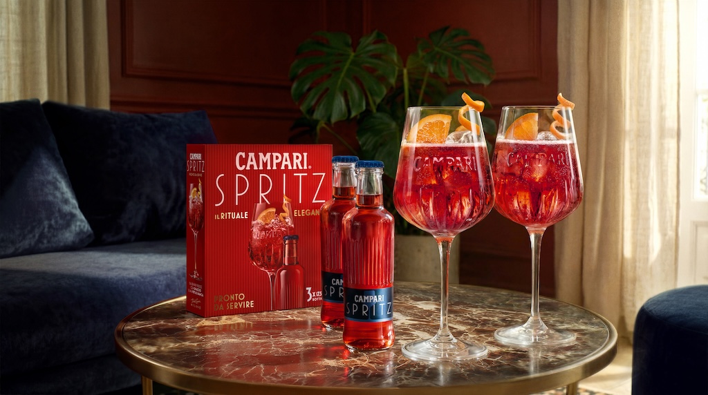 Campari Spritz Ready-to-Serve Brings Italian Apericena Home