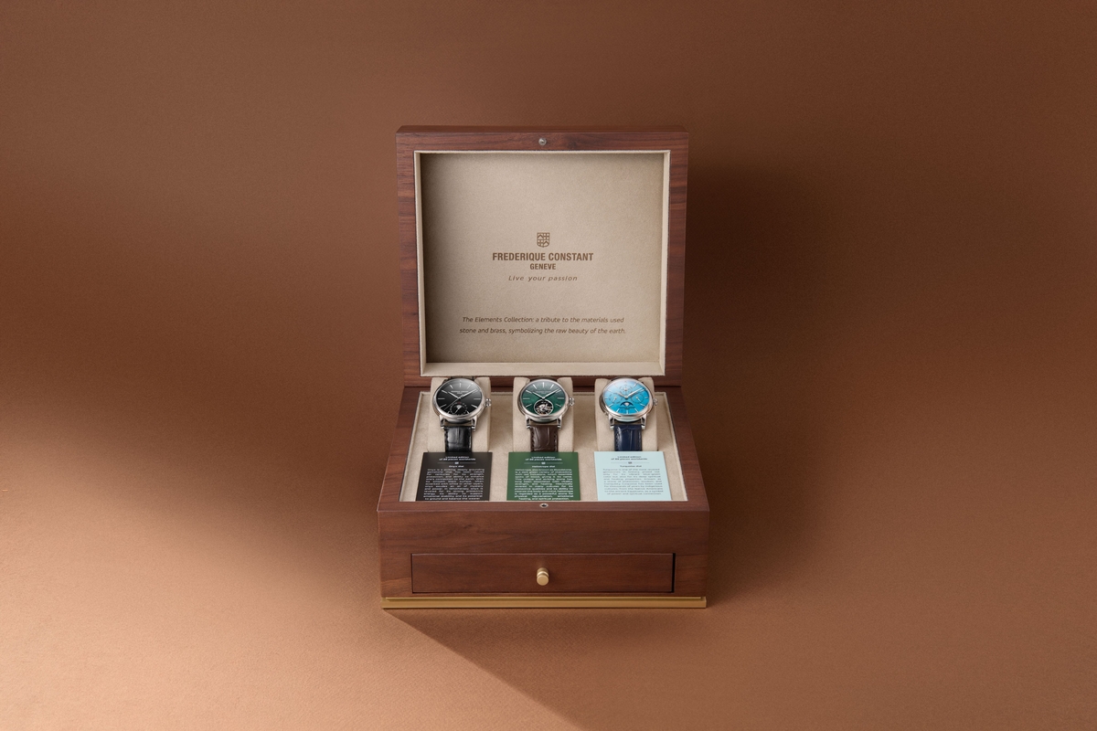 Frederique Constant Elements Collection: Time Set in Stone